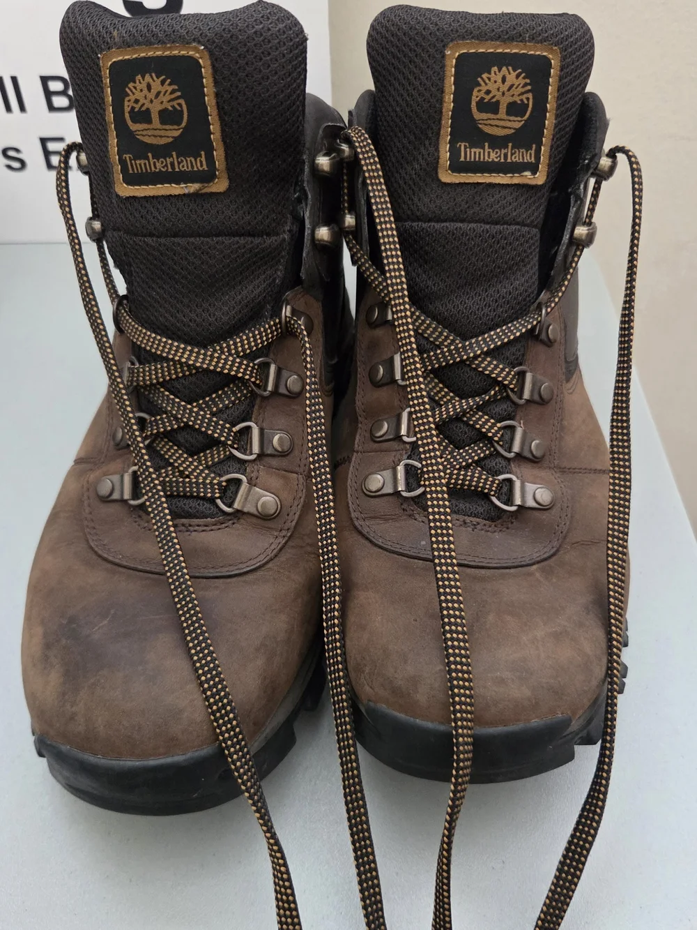 Timberland Men's Brown Leather Hiking Boots
